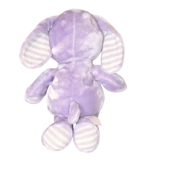 2016 Little Miracles Purple Puppy Dog Soft Lovey Plush Stuffed Toy 14" - Picture 3 of 6